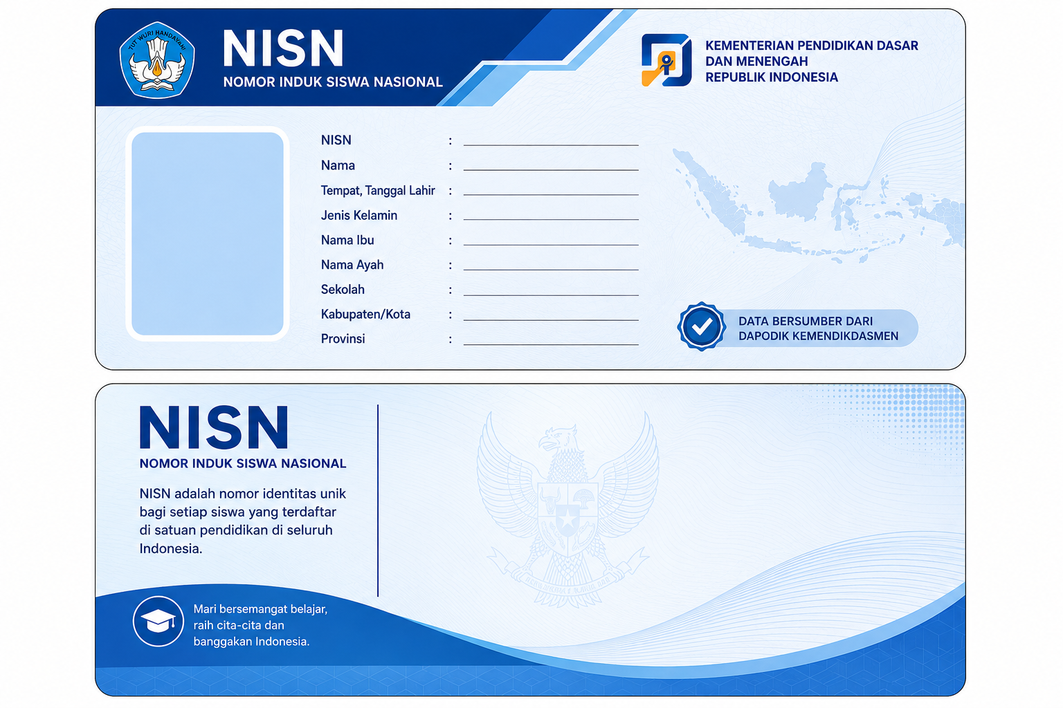 Cetak NISN Masal