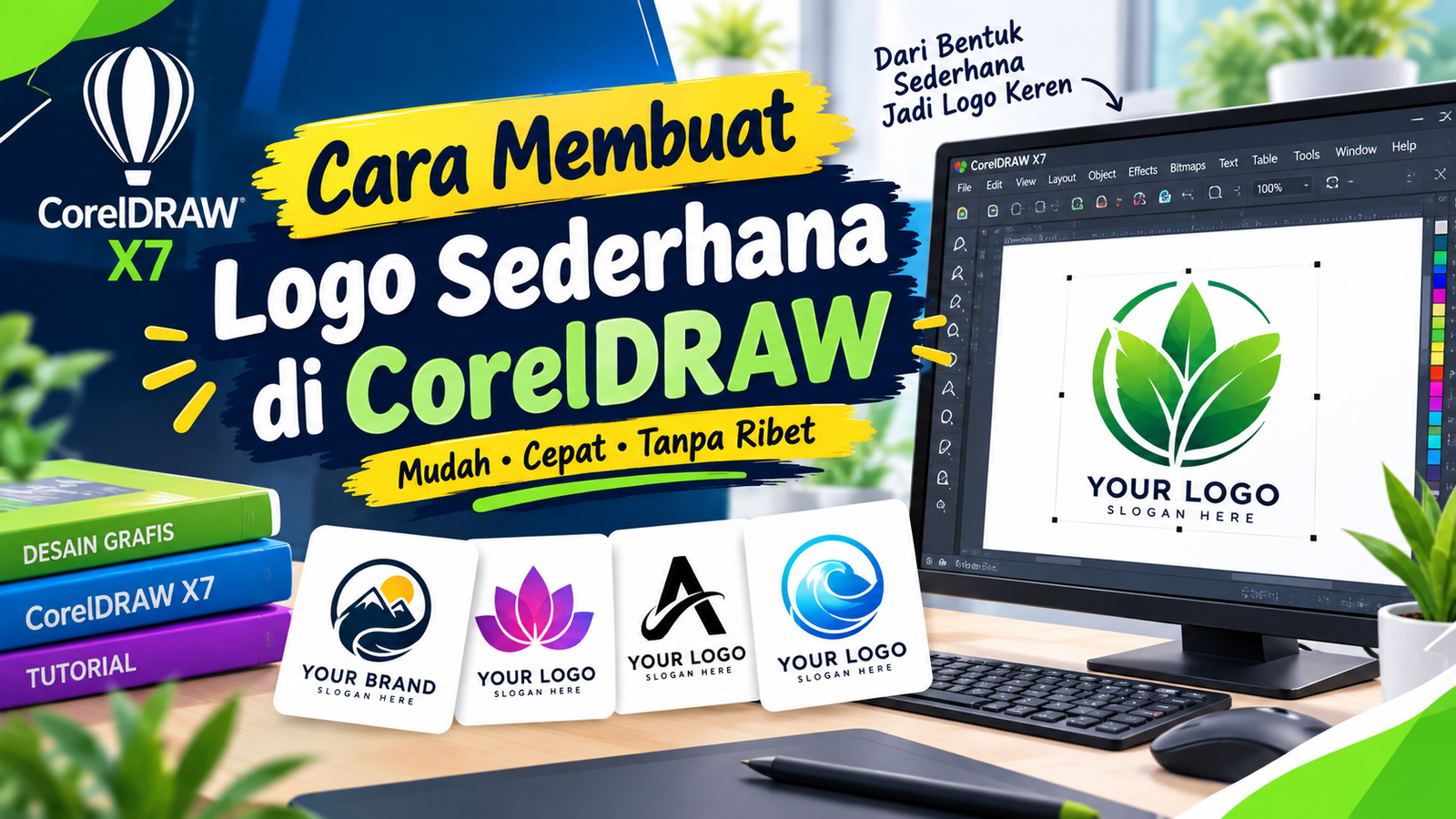 Cara Membuat Logo Sederhana di CorelDRAW