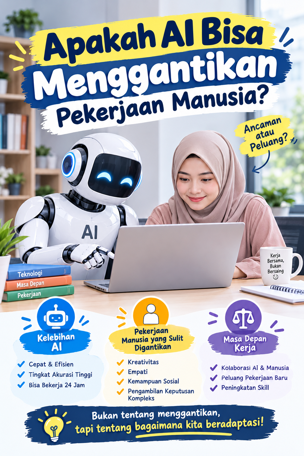 Apakah AI Bisa Menggantikan Pekerjaan Manusia?