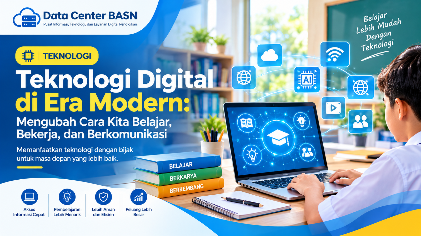 Teknologi Digital di Era Modern: Mengubah Cara Kita Belajar, Bekerja, dan Berkomunikasi